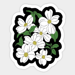 Dogwood Days Sticker